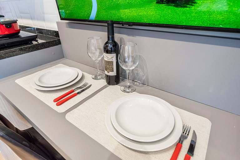 NEX908 Studio Moderno Charmoso Próximo à Paulista