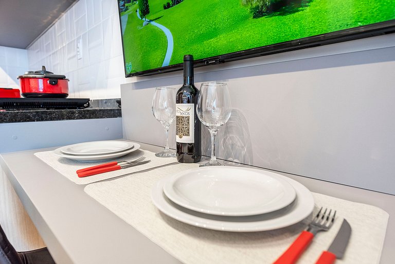 NEX908 Studio Moderno Charmoso Próximo à Paulista