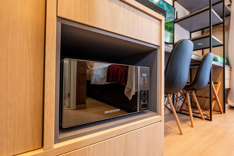 NEX908 Studio Moderno Charmoso Próximo à Paulista