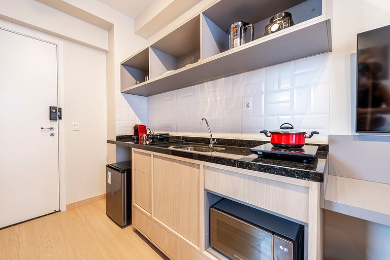 NEX908 Studio Moderno Charmoso Próximo à Paulista