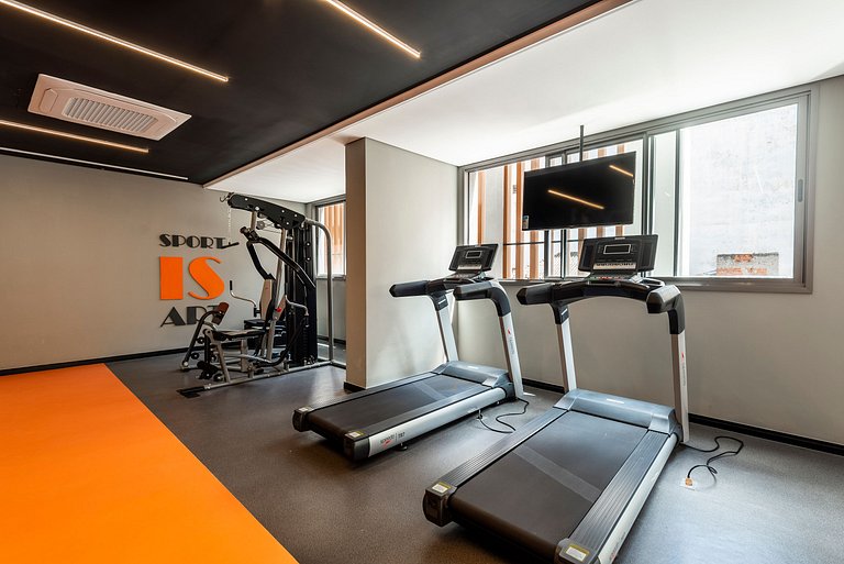 NEX711 Studio Moderno Charmoso Próximo à Paulista