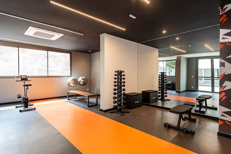 NEX908 Studio Moderno Charmoso Próximo à Paulista