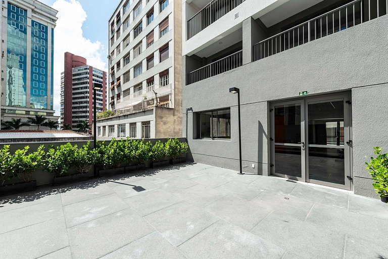 NEX908 Studio Moderno Charmoso Próximo à Paulista