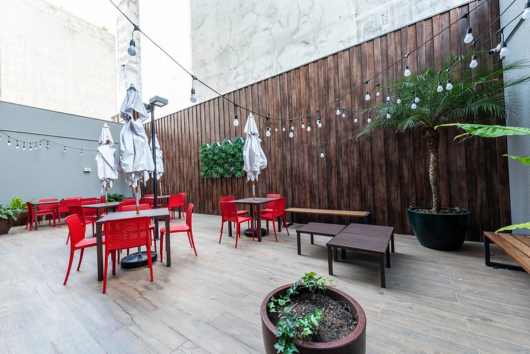 NEX908 Studio Moderno Charmoso Próximo à Paulista