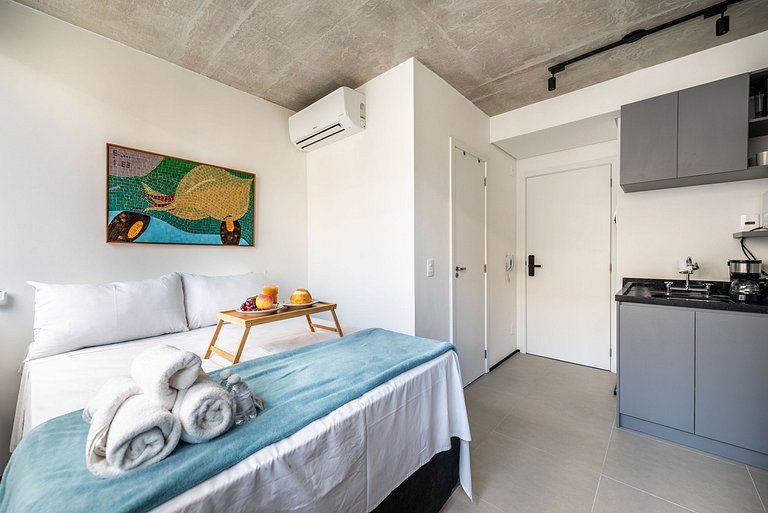 VNF1103 Seu Refúgio Perto do Shopping Frei Caneca