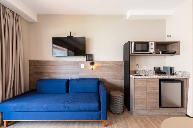 MS503 |Studio Completo com Vaga | Rua Genebra