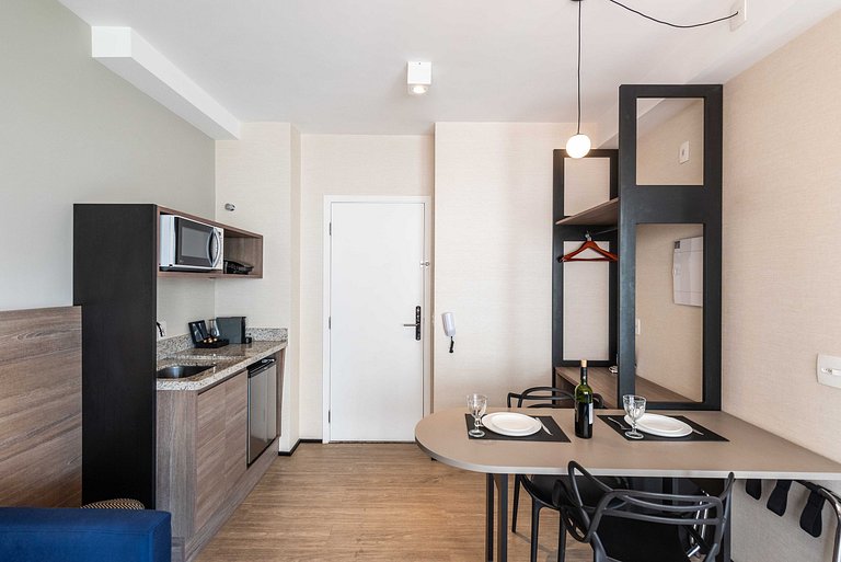 MS503 |Studio Completo com Vaga | Rua Genebra