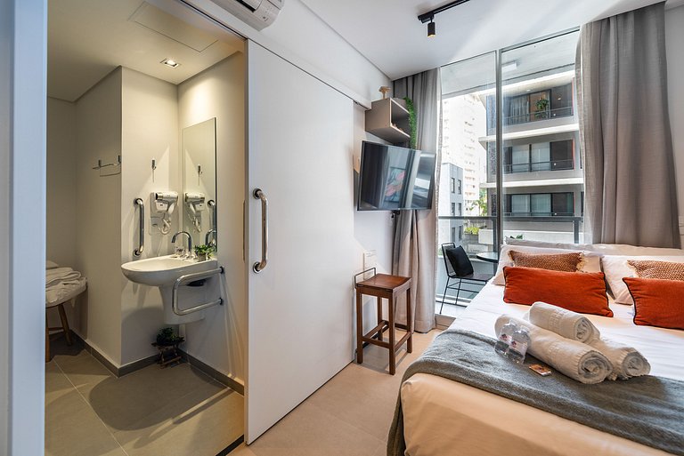 VNF213 Seu Refúgio Perto do Shopping Frei Caneca