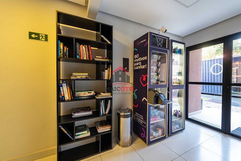 AA13 Apartamento elegante com vaga na Bela Vista