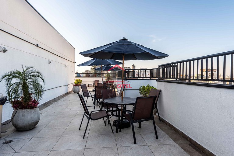 AA13 Apartamento elegante com vaga na Bela Vista
