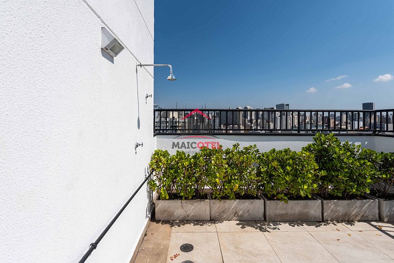 AA13 Apartamento elegante com vaga na Bela Vista