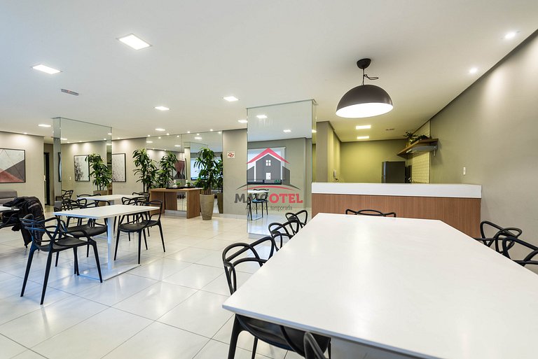 AA15 Espaço moderno com piscina e ótima estrutura