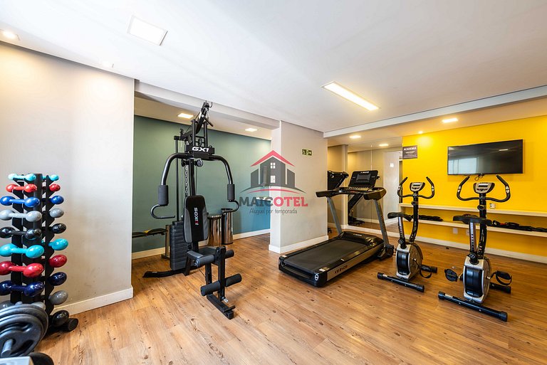 AQ2 Studio charmoso para 2 | Bela Vista