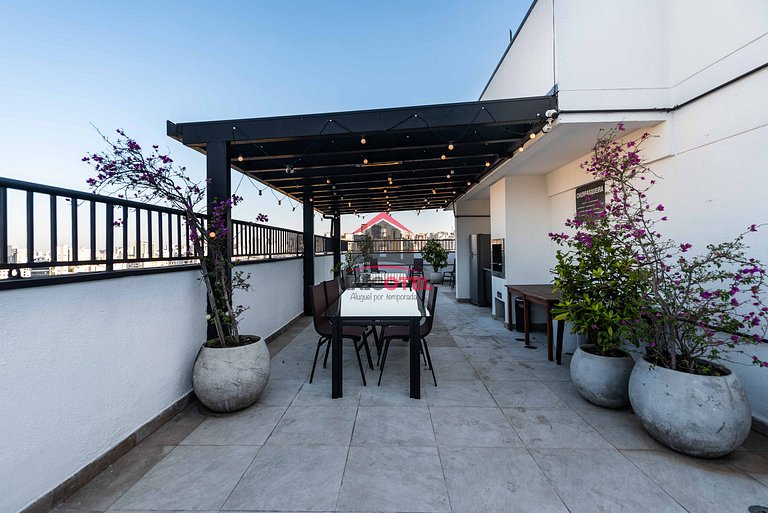 AQ2 Studio charmoso para 2 | Bela Vista