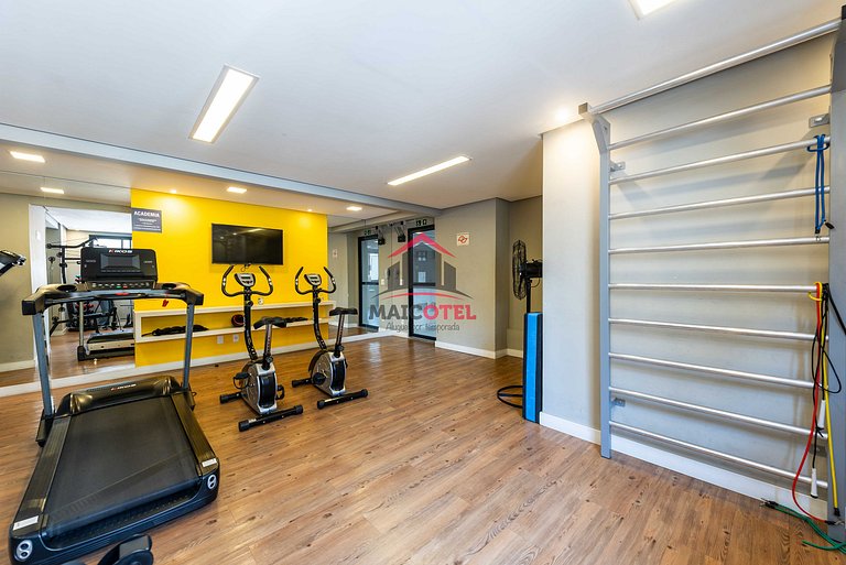 AAQ3 Espaço acolhedor para até 3 | Bela Vista