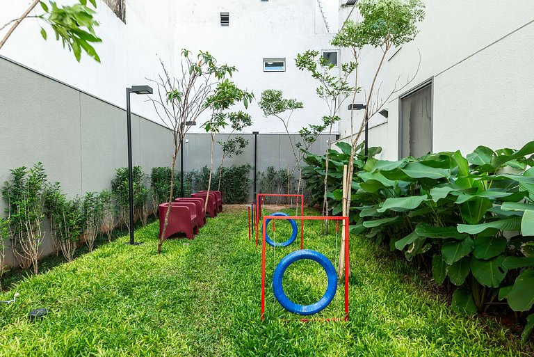 NEX908 Studio Moderno Charmoso Próximo à Paulista