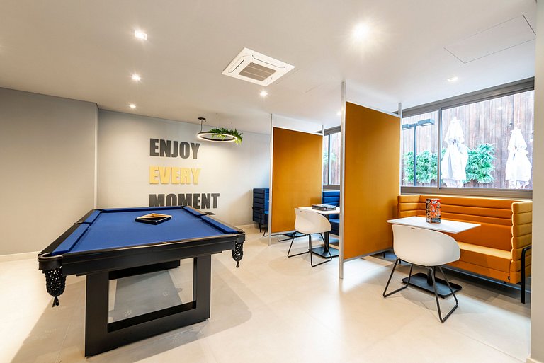 NEX908 Studio Moderno Charmoso Próximo à Paulista