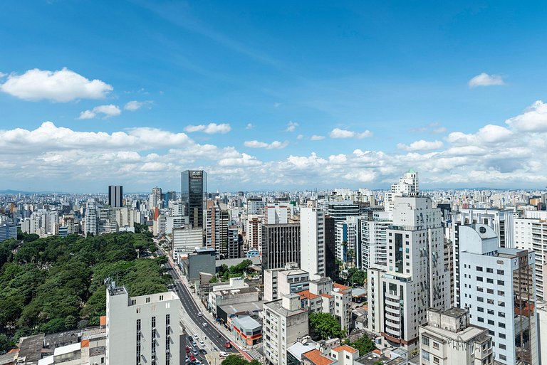 NEX908 Studio Moderno Charmoso Próximo à Paulista