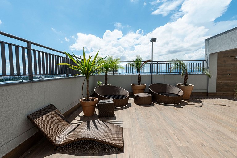 NEX908 Studio Moderno Charmoso Próximo à Paulista