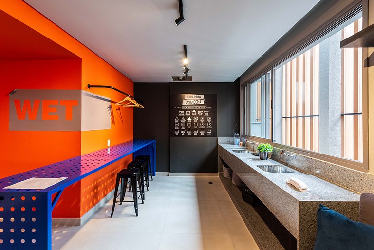 NEX711 Studio Moderno Charmoso Próximo à Paulista