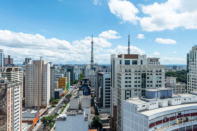 NEX711 Studio Moderno Charmoso Próximo à Paulista