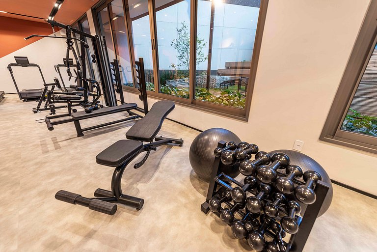 NP1106 Studio Prático e Confortável no Allianz Park