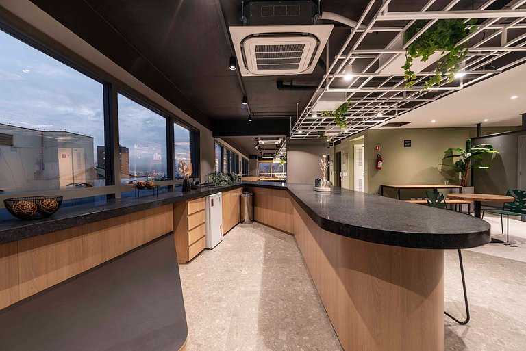 NP1106 Studio Prático e Confortável no Allianz Park