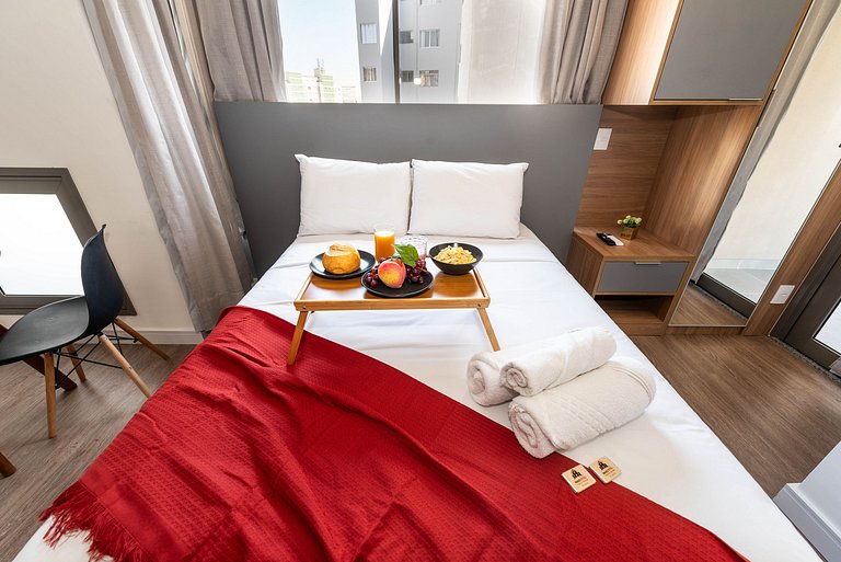 NP1106 Studio Prático e Confortável no Allianz Park