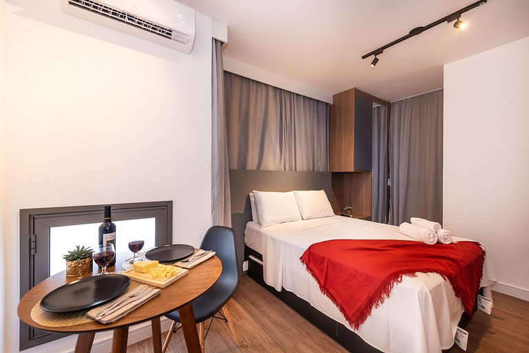 NP1106 Studio Prático e Confortável no Allianz Park