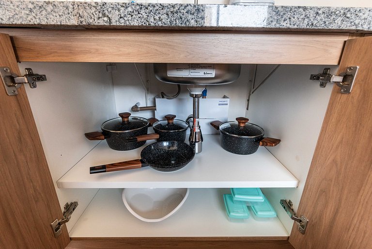 NP1106 Studio Prático e Confortável no Allianz Park