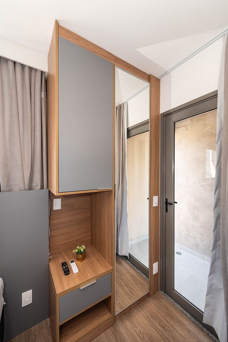 NP1106 Studio Prático e Confortável no Allianz Park