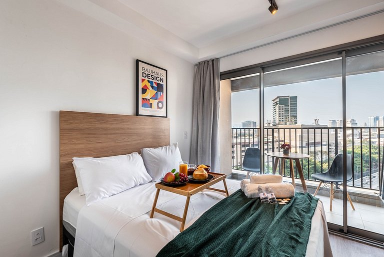 NP1102 Studio aconchegante próximo ao Allianz Park