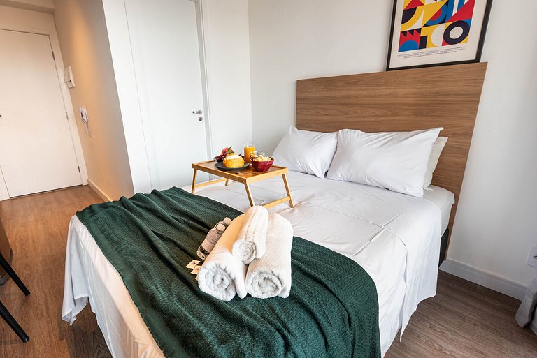 NP1102 Studio aconchegante próximo ao Allianz Park