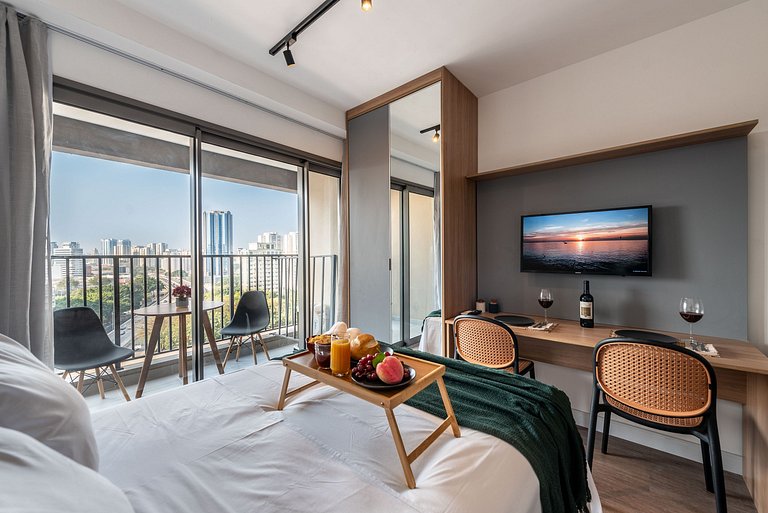 NP1102 Studio Charmoso ao Lado do Allianz Parque