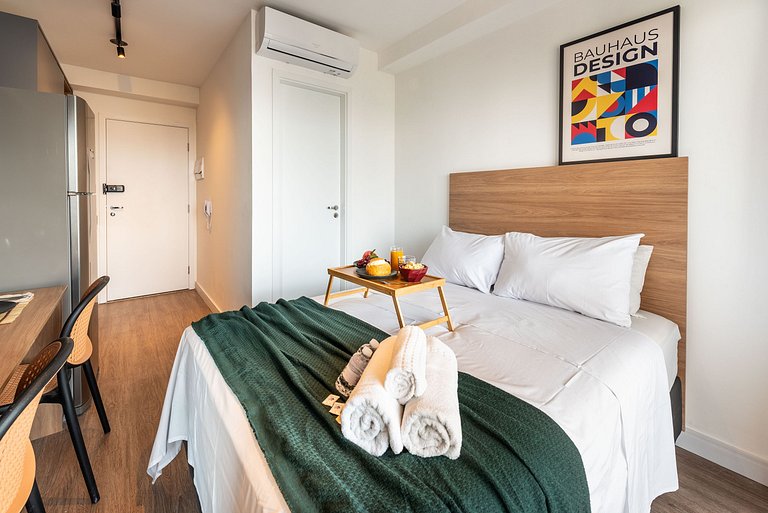 NP1102 Studio aconchegante próximo ao Allianz Park