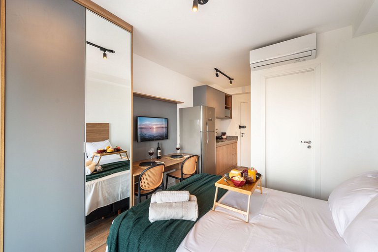 NP1102 Studio aconchegante próximo ao Allianz Park