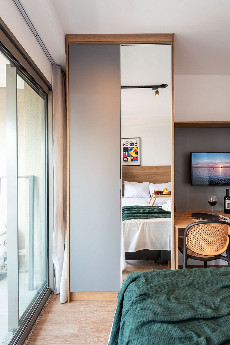 NP1102 Studio aconchegante próximo ao Allianz Park