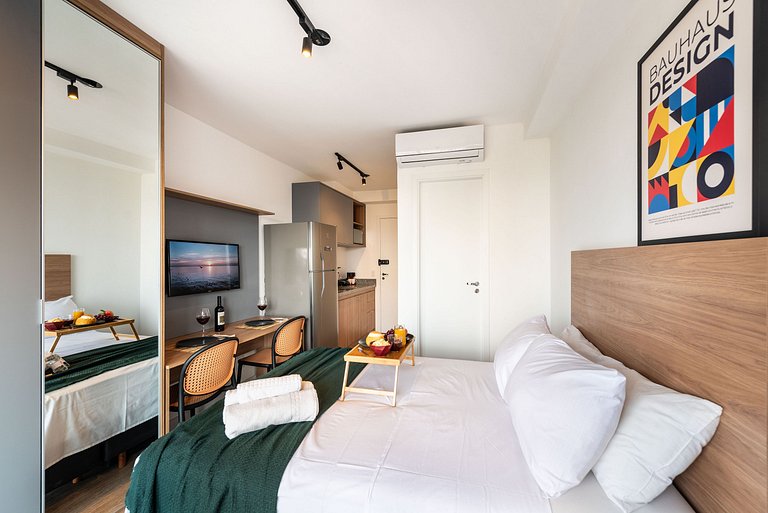 NP1102 Studio Charmoso ao Lado do Allianz Parque