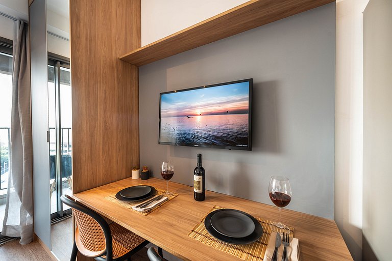 NP1102 Studio aconchegante próximo ao Allianz Park