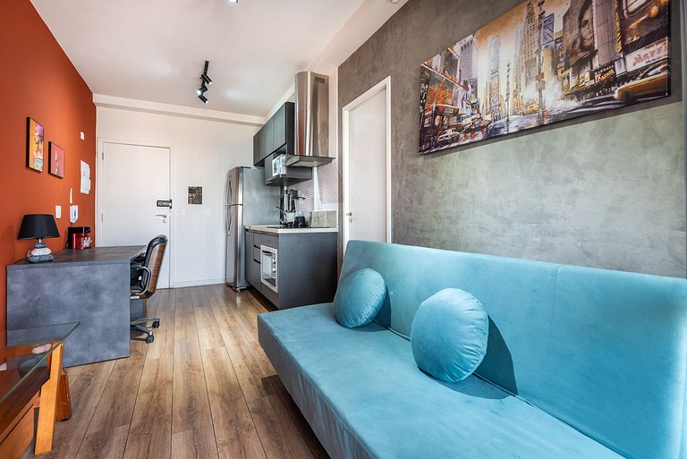EN11 Sofisticação e Conforto para 3 pessoas