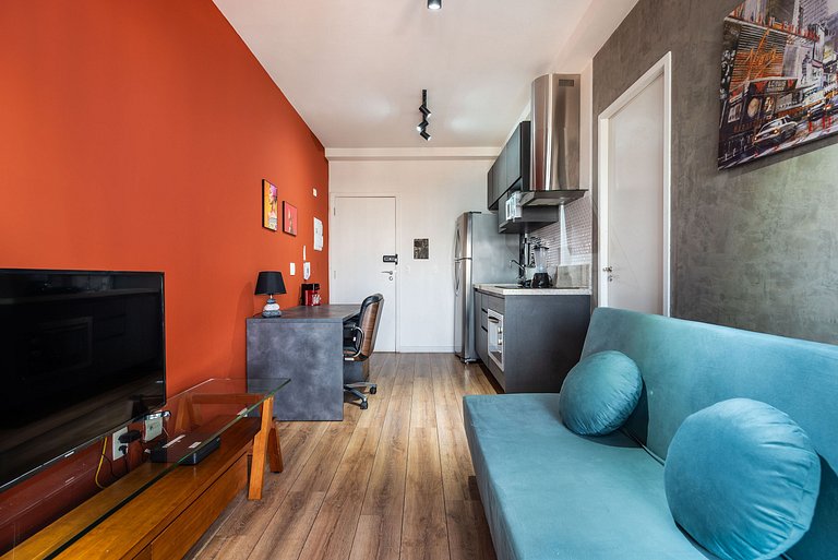 EN11 Sofisticação e Conforto para 3 pessoas