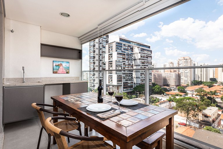 EN11 Sofisticação e Conforto para 3 pessoas