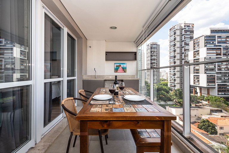 EN11 Sofisticação e Conforto para 3 pessoas