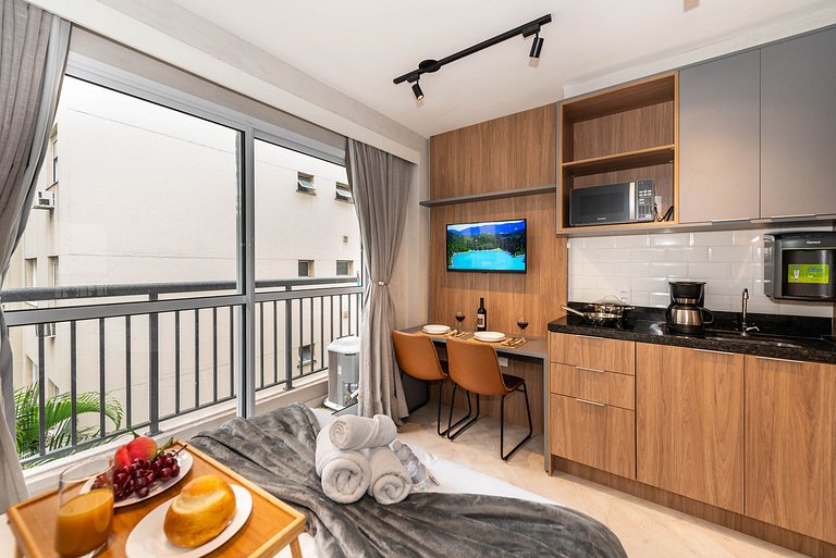 AS7 Studio Bela Vista | Excelente Localização
