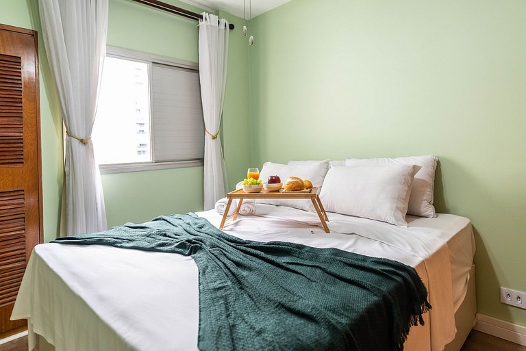 AM53 Apartamento confortável para 4 pessoas