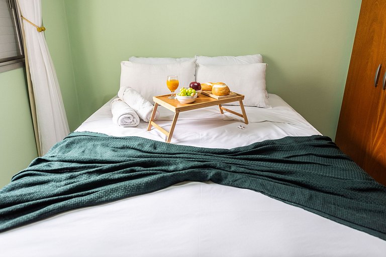 AM53 Apartamento confortável para 4 pessoas