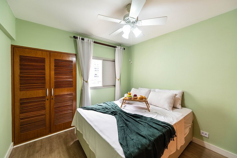 AM53 Apartamento confortável para 4 pessoas