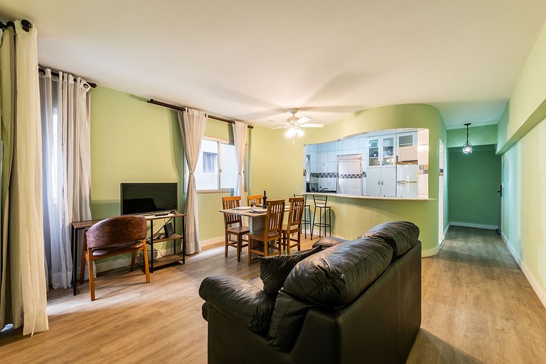 AM53 Apartamento confortável para 4 pessoas