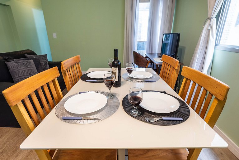 AM53 Apartamento confortável para 4 pessoas