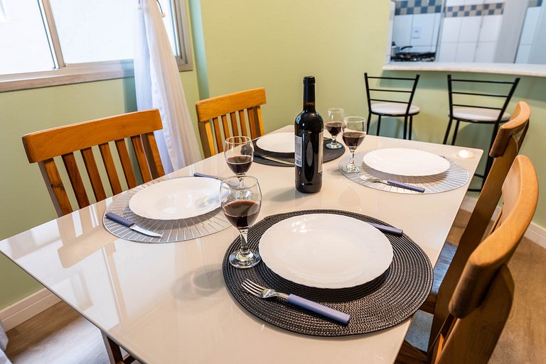 AM53 Apartamento confortável para 4 pessoas